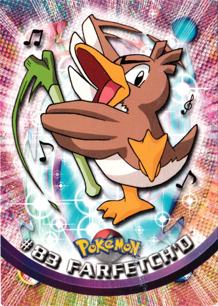 Farfetch'd Foil (83) [Topps TV Animation Edition Series 2] - for just $1! 