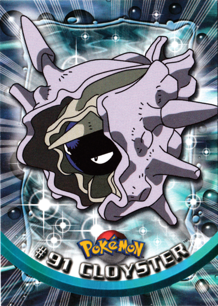 Cloyster (91) [Topps TV Animation Edition Series 2] - for just $1! 