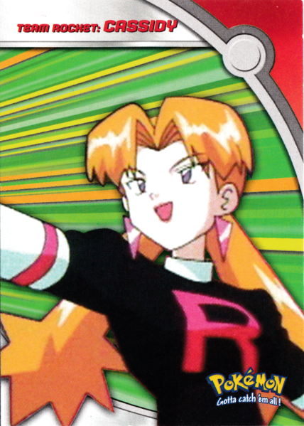 Team Rocket: Cassidy (HV5) [Topps TV Animation Edition Series 2] - for just $1! 