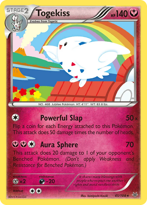 Togekiss (45/108) [XY: Roaring Skies] - for just $0.55! 