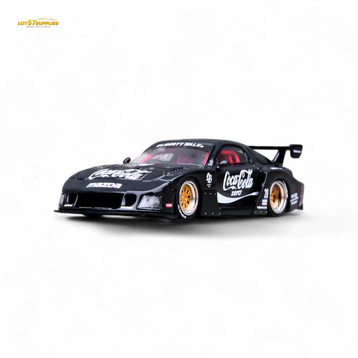 Inno64 Mazda RX-7 LBWK in Black 1:64 IN64-LBWK-RX7-01 - for just $29.99! 