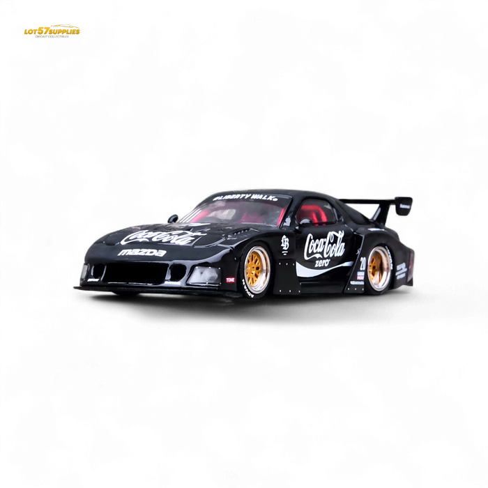 Inno64 Mazda RX-7 LBWK Black 1:64 - for just $29.99! 