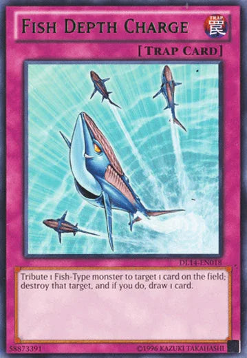 Fish Depth Charge (Green) [DL14-EN018] Rare - for just $1.40! 