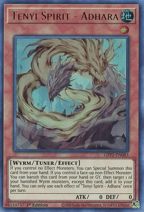 Tenyi Spirit - Adhara [GFP2-EN083] Ultra Rare - for just $0.10! 