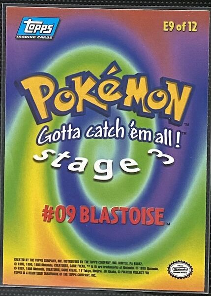 Blastoise (E9) [Topps Pokemon the First Movie (First Print)] - for just $1! 