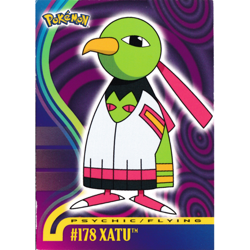 Xatu (178) [Topps Pokemon Johto Series 1] - Just $0.75! Shop now at Retro Gaming of Denver