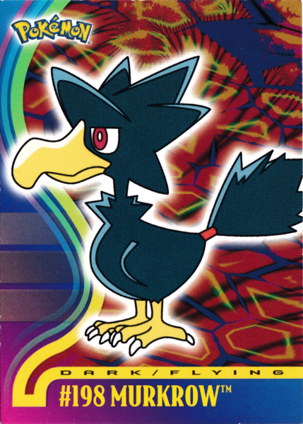 Murkrow (198) [Topps Pokemon Johto Series 1] - for just $0.75! 