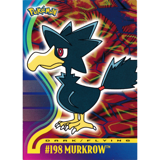 Murkrow (198) [Topps Pokemon Johto Series 1] - Just $0.75! Shop now at Retro Gaming of Denver