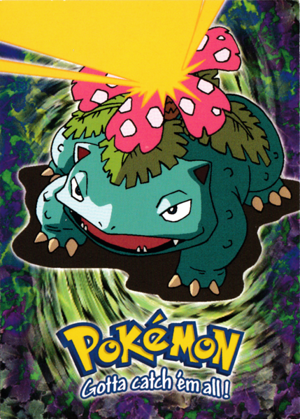 Venusaur (E3) [Topps Pokemon the First Movie (First Print)] - for just $1! 