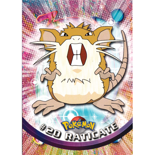 Raticate (20) [Topps TV Animation Edition Series 1 (Third Print)] - Just $1! Shop now at Retro Gaming of Denver