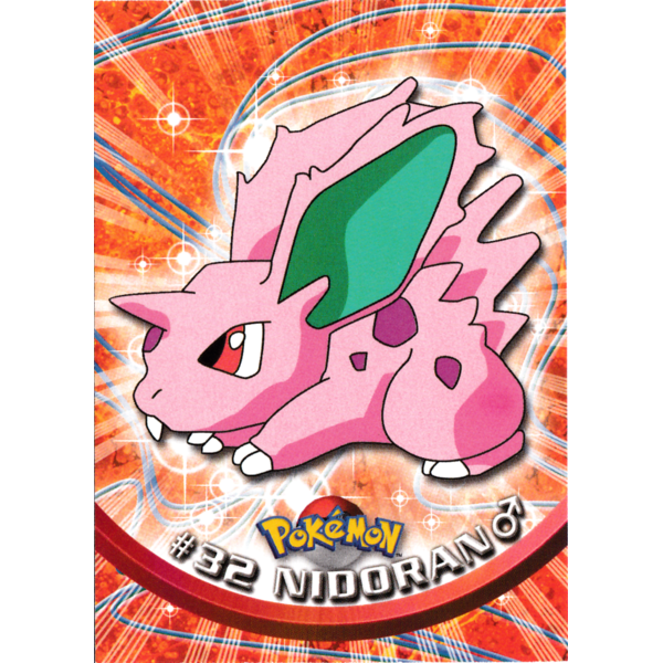 Nidoran M (32) [Topps TV Animation Edition Series 1 (First Print)] - Just $1! Shop now at Retro Gaming of Denver