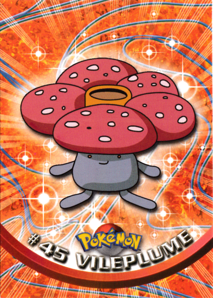 Vileplume (45) [Topps TV Animation Edition Series 1 (Third Print)] - for just $1! 