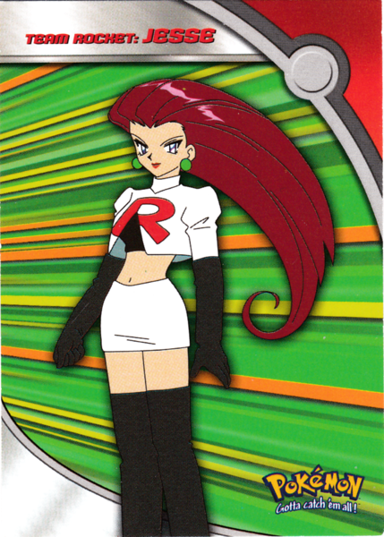 Team Rocket: Jesse (HV2) [Topps TV Animation Edition Series 2] - for just $1! 