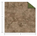 Monster Scenery: 3x3 Game Mat - Broken Grassland/Desert Scrubland - for just $40! 