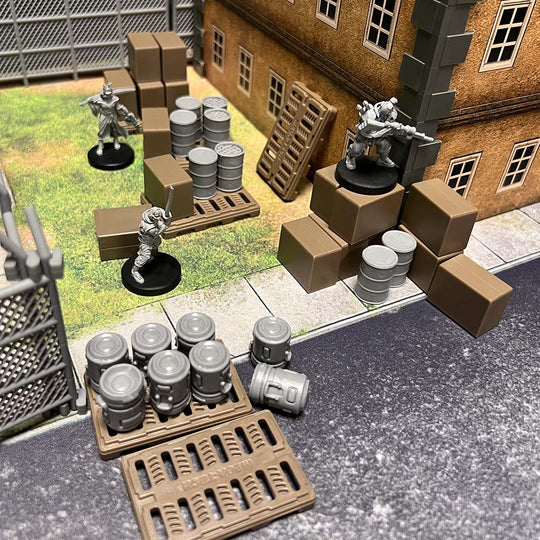 Monster Scenery Terrain: Industrial Cargo - for just $30! 