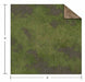 Monster Scenery: 3x3 Adventure Mat - Broken Grassland / Desert Scrubland - for just $40! 