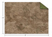 Monster Scenery: 22x30" Adventure Mat - Broken Grassland / Desert Scrubland - for just $35! 