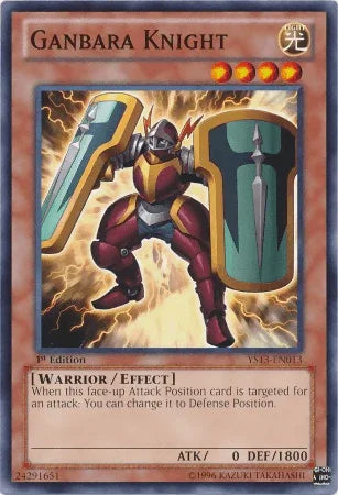 Ganbara Knight [YS13-EN013] Common - for just $0.10! 