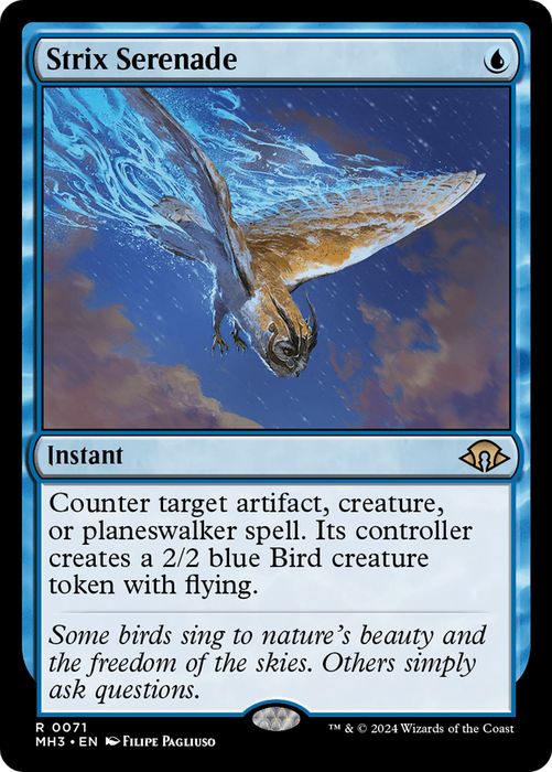 Strix Serenade (MH3-071) - Modern Horizons 3 - for just $0.55! 