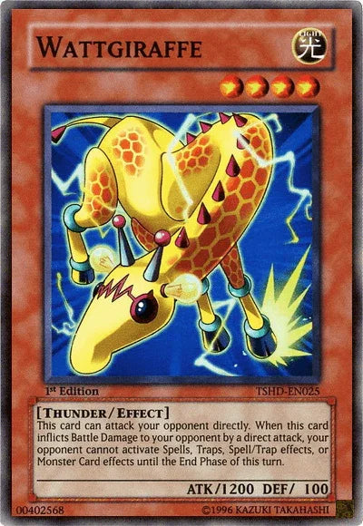 Wattgiraffe [TSHD-EN025] Super Rare - for just $0.40! 