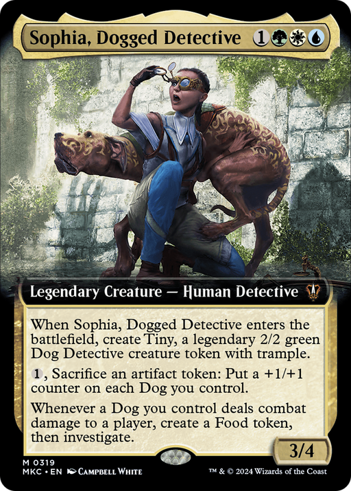 Sophia, Dogged Detective (MKC-319) - Murders at Karlov Manor Commander: (Extended Art) - for just $0.09! 