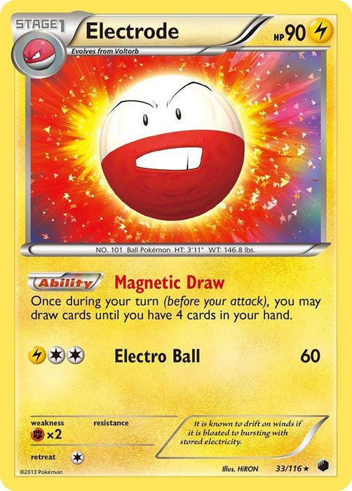 Electrode (33/116) (Theme Deck Exclusive) [Black & White: Plasma Freeze] - for just $0.15! 
