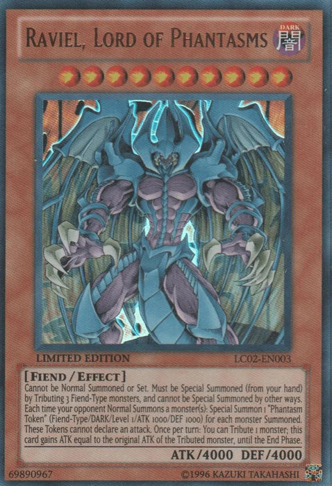 Raviel, Lord of Phantasms [LC02-EN003] Ultra Rare - for just $0.20! 