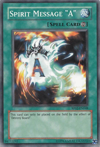 Spirit Message "A" [RP02-EN048] Common - for just $0.10! 