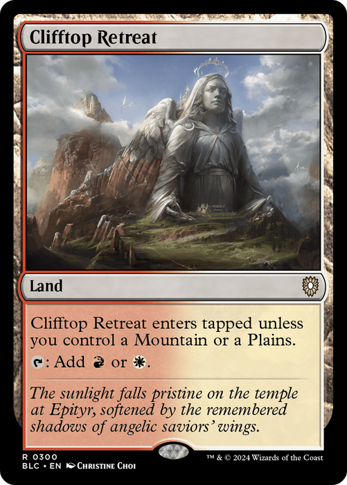 Clifftop Retreat (BLC-300) - Bloomburrow Commander - for just $0.10! 