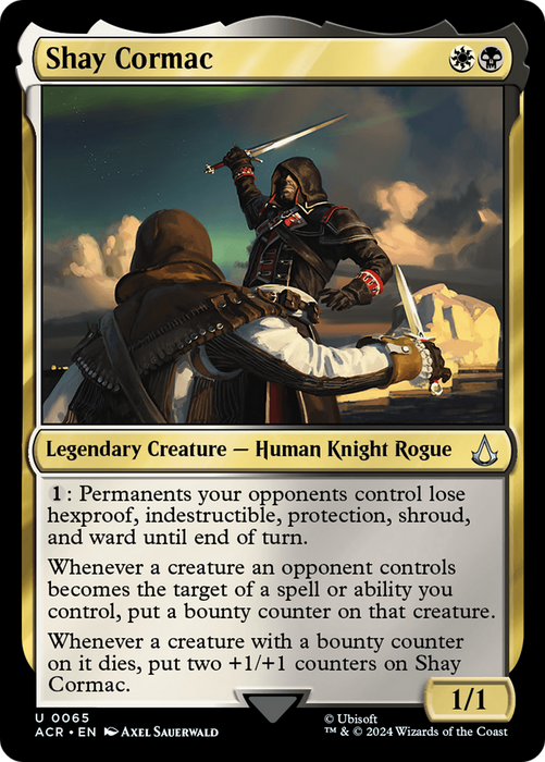 Shay Cormac (ACR-065) - Assassin's Creed - for just $0.11! 