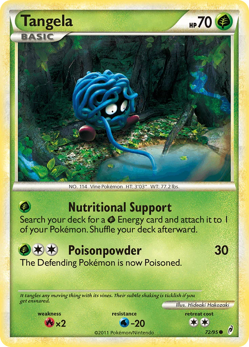 Tangela (72/95) [HeartGold & SoulSilver: Call of Legends] - for just $0.15! 