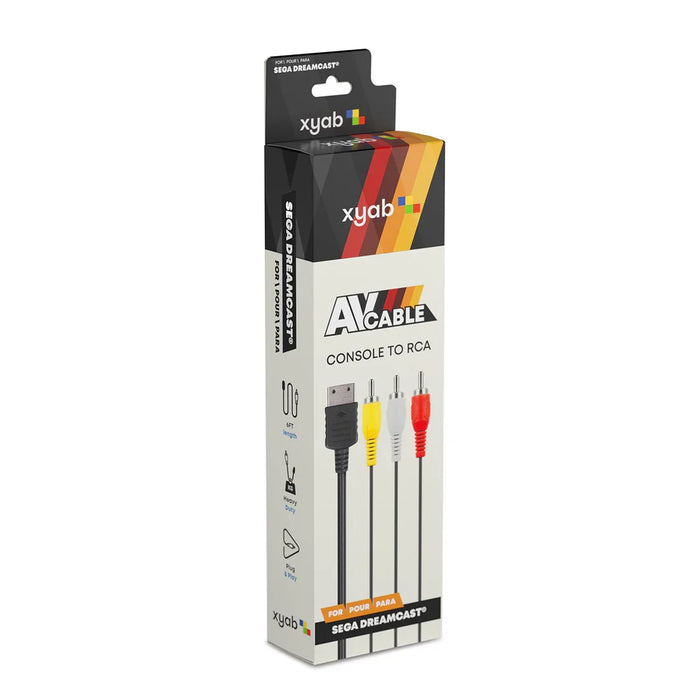 AV Composite Cable  – Sega Dreamcast Accessory (DC) - for just $9.99! 