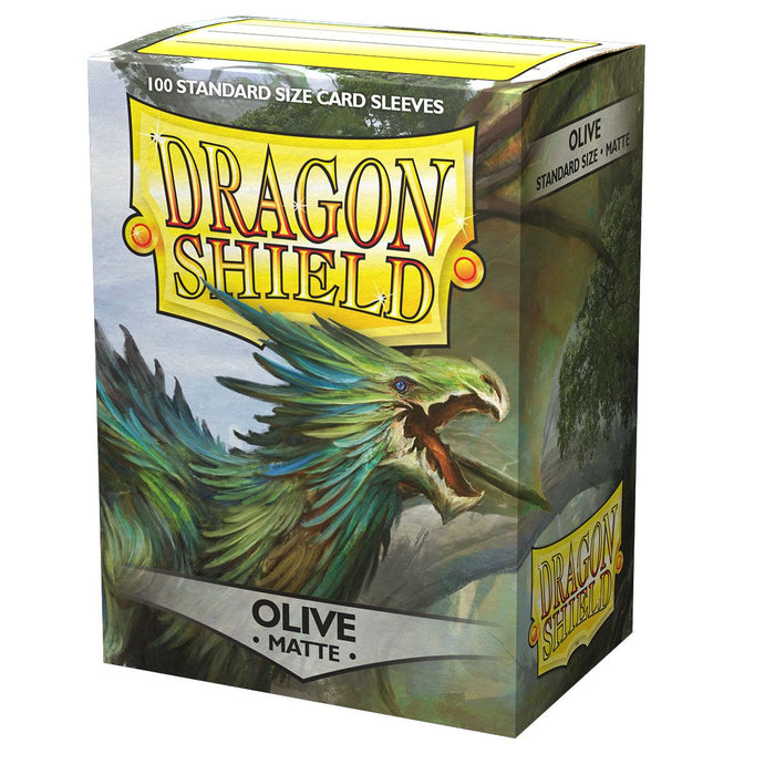 Dragon Shield: Standard 100ct Sleeves - Olive (Matte) - Just $0! Shop now at Retro Gaming of Denver