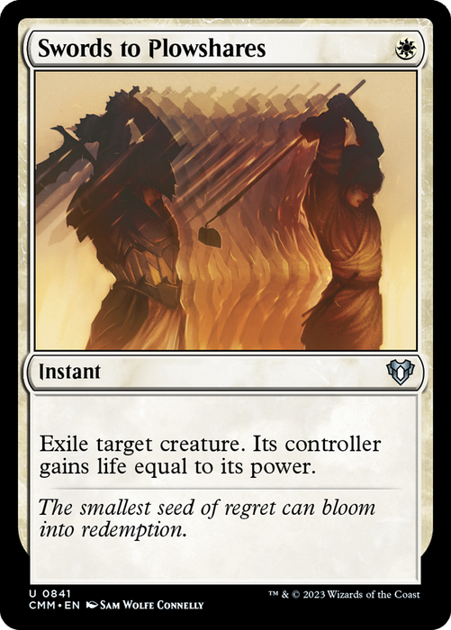 Swords to Plowshares (CMM-841) - Commander Masters - for just $0.56! 