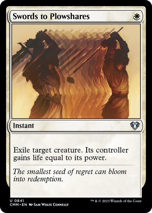 Swords to Plowshares (CMM-841) - Commander Masters - for just $0.56! 