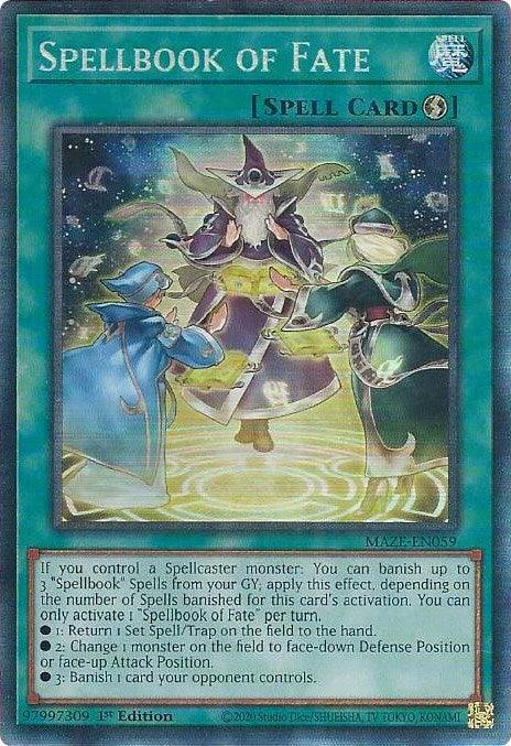 Spellbook of Fate [MAZE-EN059] Collector's Rare - for just $2.05! 