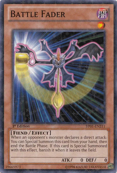 Battle Fader [BP01-EN211] Starfoil Rare - for just $0.35! 