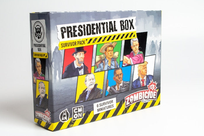 Zombicide: 2nd Edition - Presidential Box - Kickstarter Exclusive Survivor Pack - for just $99.99! 