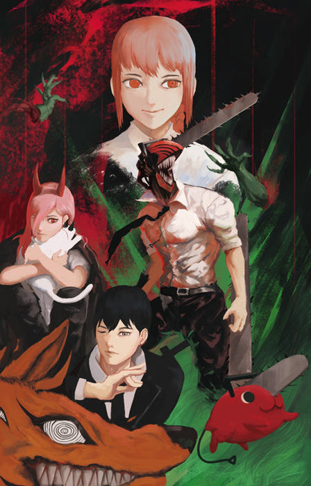 Chainsaw Man Wallscroll 310 - for just $19.95! 