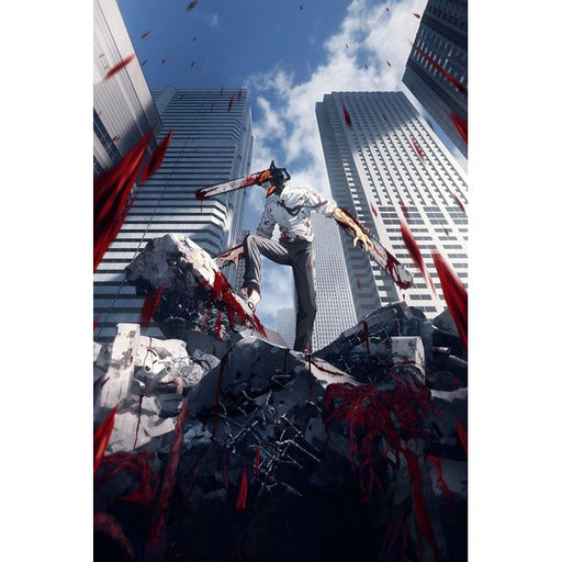 Chainsaw Man Wallscroll 315 - Premium Figures - Just $19.95! Shop now at Retro Gaming of Denver