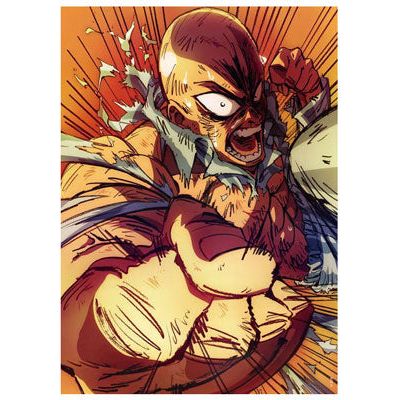 One Punch Man Wallscroll - Premium Figures - Just $19.95! Shop now at Retro Gaming of Denver