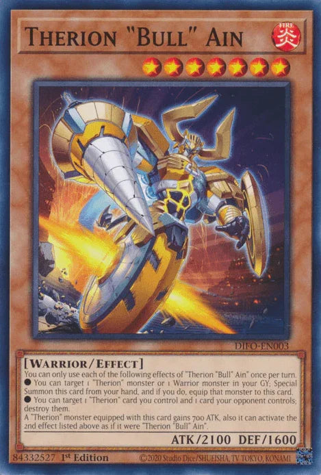 Therion Bull Ain [DIFO-EN003] Common - for just $0.10! 