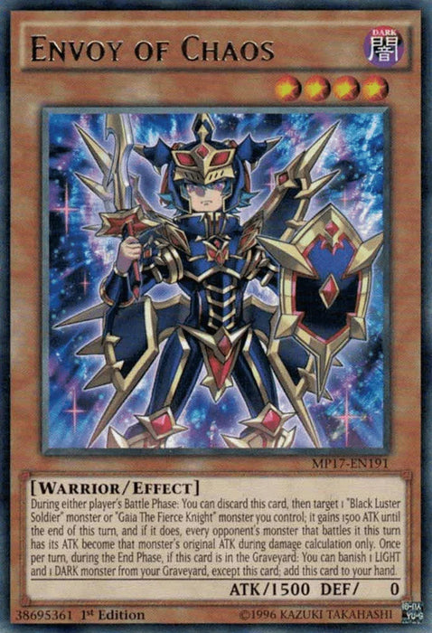 Envoy of Chaos [MP17-EN191] Rare - for just $0.20! 