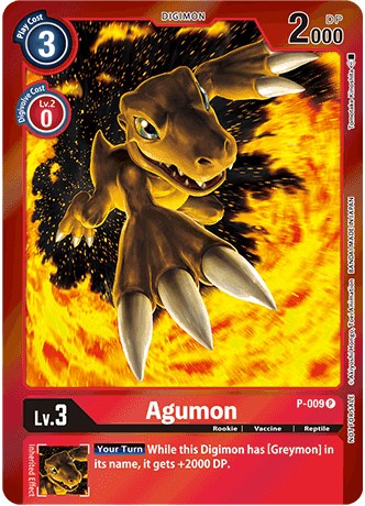 Agumon [P-009] (Gift Box 2022) [Promotional Cards] - Just $0.15! Shop now at Retro Gaming of Denver