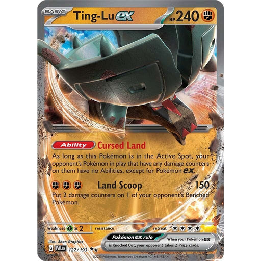 Ting-Lu ex (127/193) [Scarlet & Violet: Paldea Evolved] - Just $0.38! Shop now at Retro Gaming of Denver