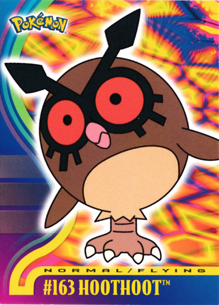 Hoothoot (163) [Topps Pokemon Johto Series 1] - for just $0.75! 