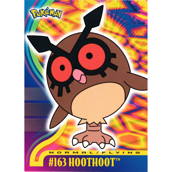 Hoothoot (163) [Topps Pokemon Johto Series 1] - Just $0.75! Shop now at Retro Gaming of Denver