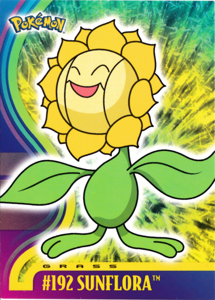 Sunflora (192) [Topps Pokemon Johto Series 1] - for just $0.75! 