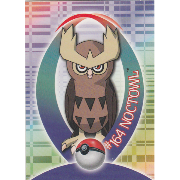 Noctowl Sticker (13 of 62) [Topps Pokemon Johto Series 1] - Just $0.75! Shop now at Retro Gaming of Denver