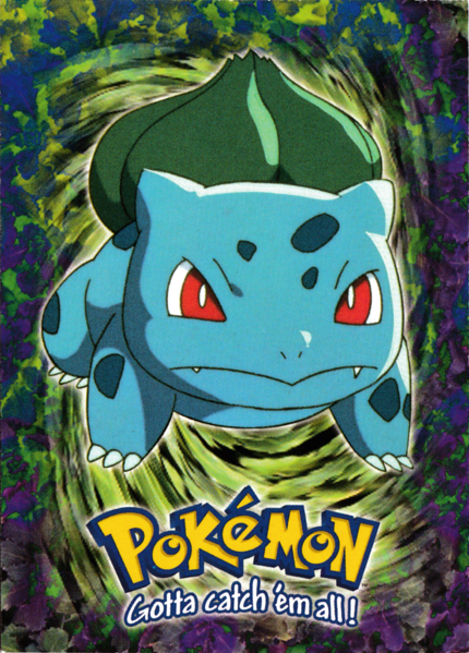 Bulbasaur Foil (E1) [Topps Pokemon The First Movie (First Print)] - for just $3! 